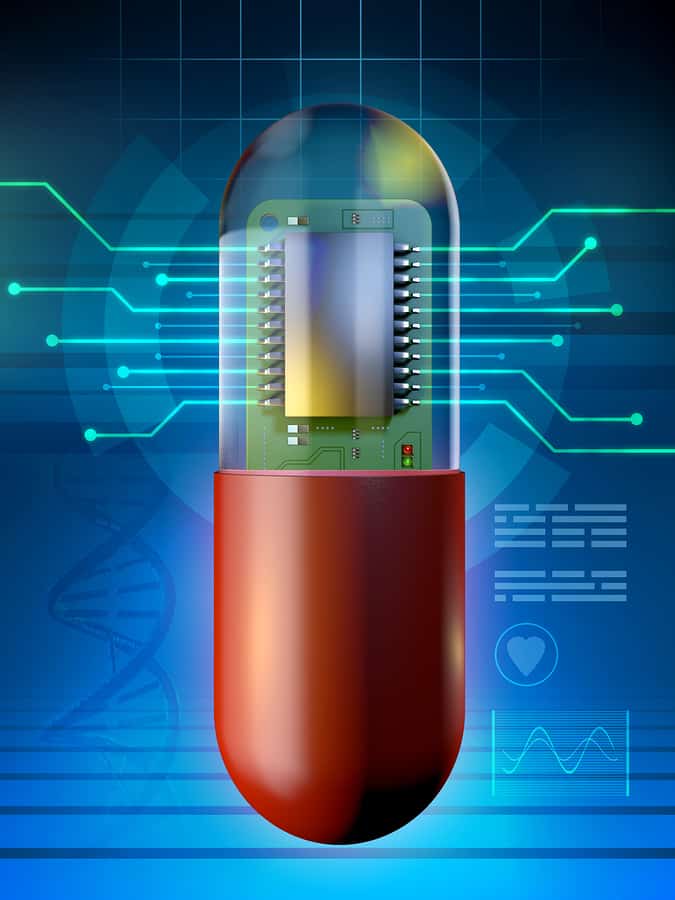 Ingestible technology pill